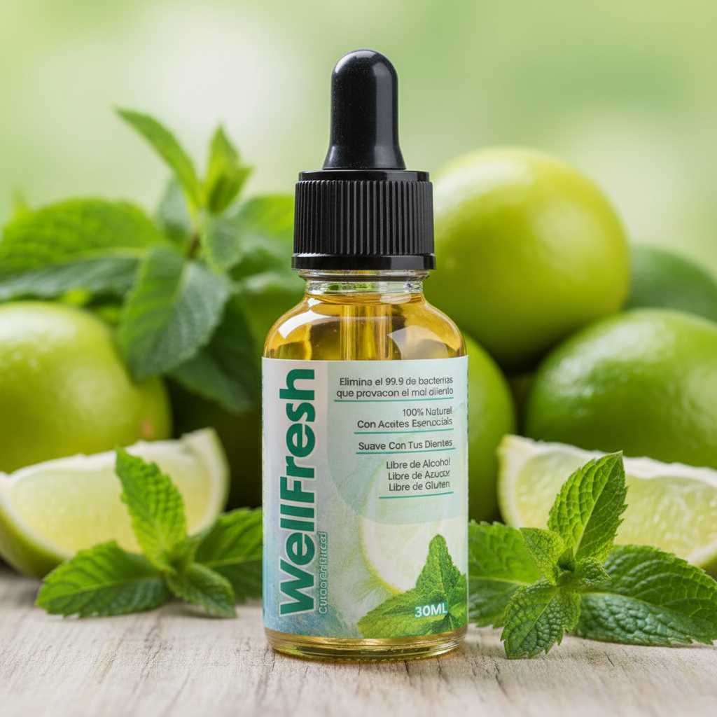 🍃WellFresh - Buen Aliento En Gotas🍃