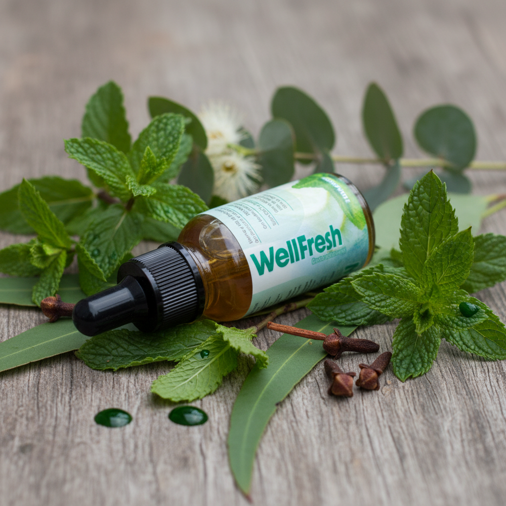 🍃WellFresh - Buen Aliento En Gotas🍃