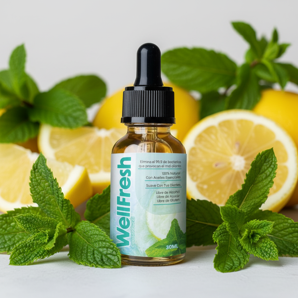 🍃WellFresh - Buen Aliento En Gotas🍃